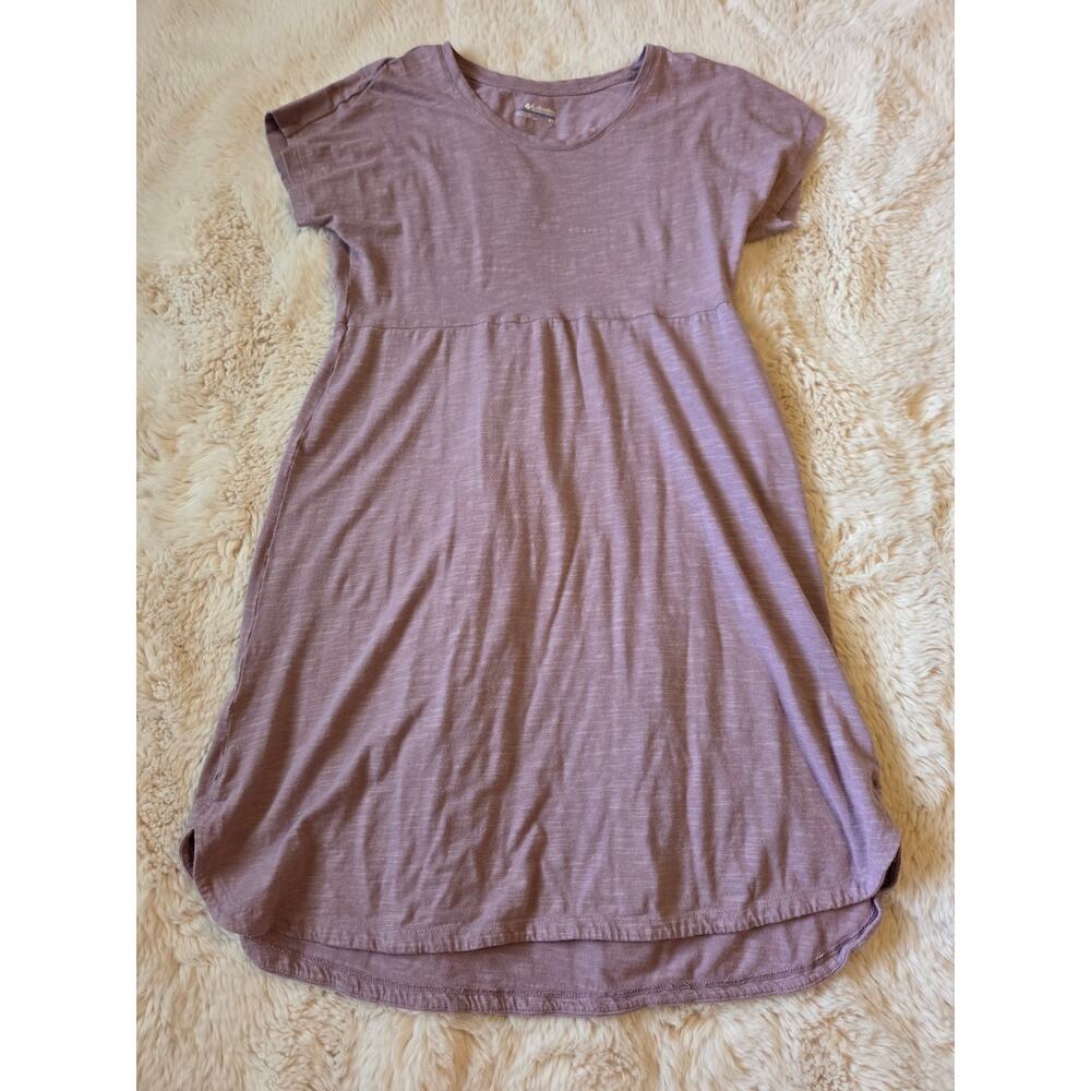 Columbia Pink Short Sleeved Casual Mini Dress size Small